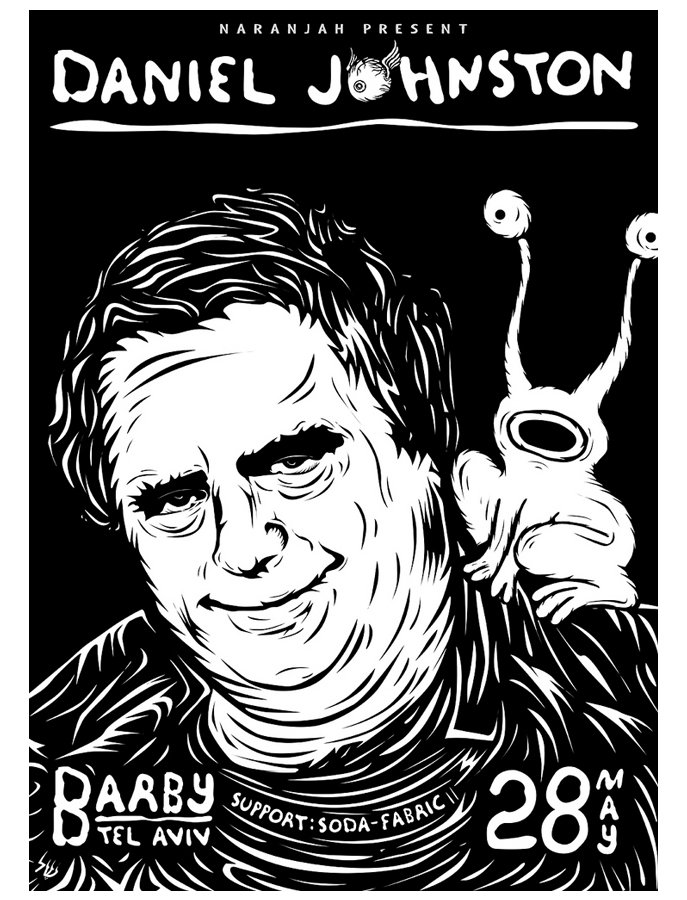 Daniel Johnston LIVE IN TEL AVIV