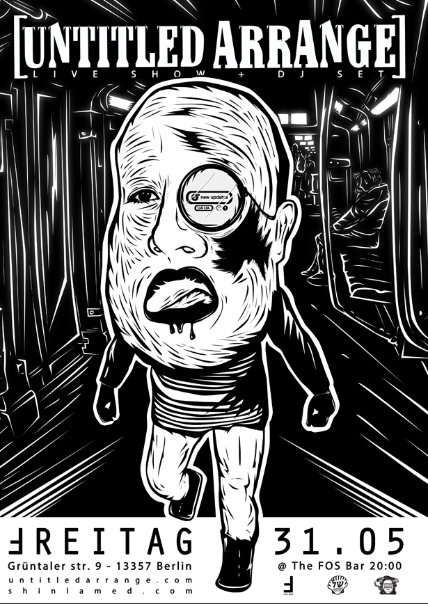 Untitled Arrange poster Berlin