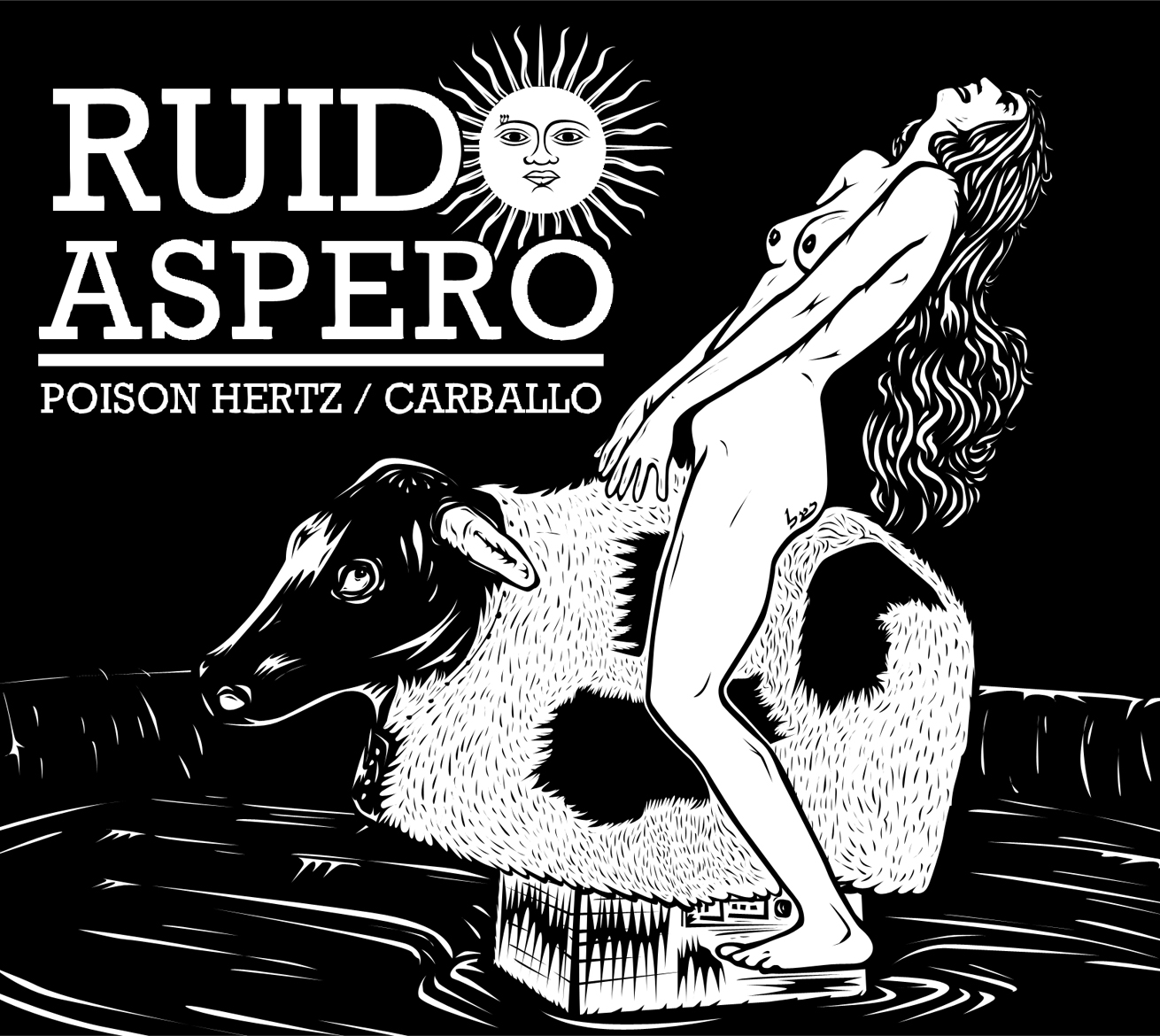 Ruido Aspero Album design